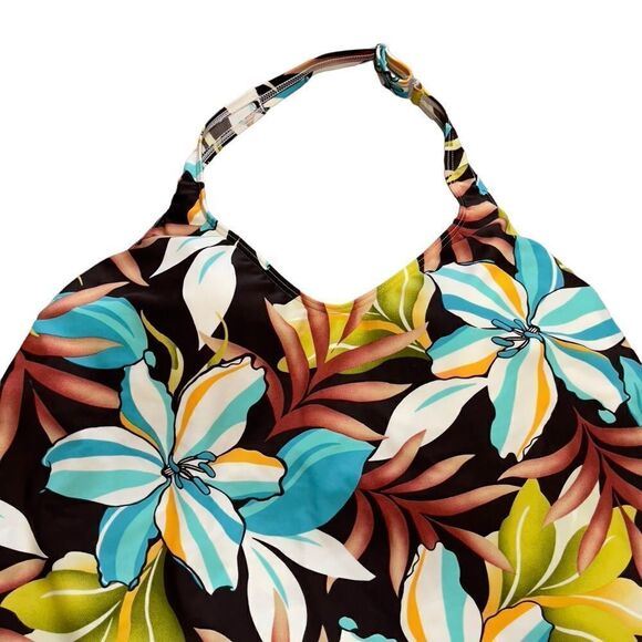 Silhouette Solutions Tankini Top Sz 16W - Picture 4 of 15